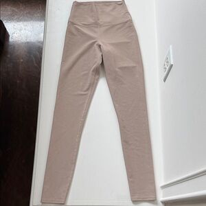 Beach Riot Sport Ribbed Tan Leggings